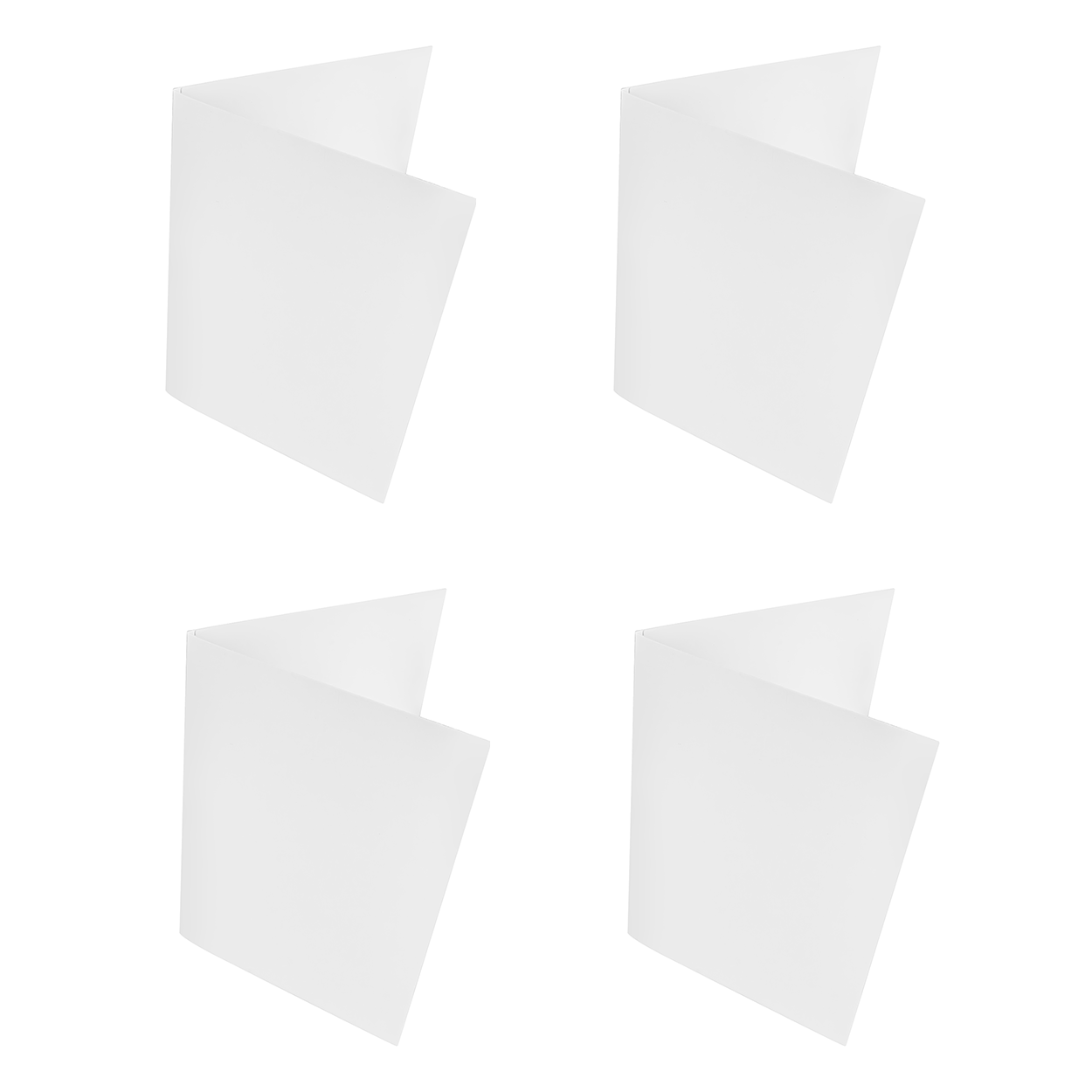 (4pcs) Blank Recordable Greeting Card