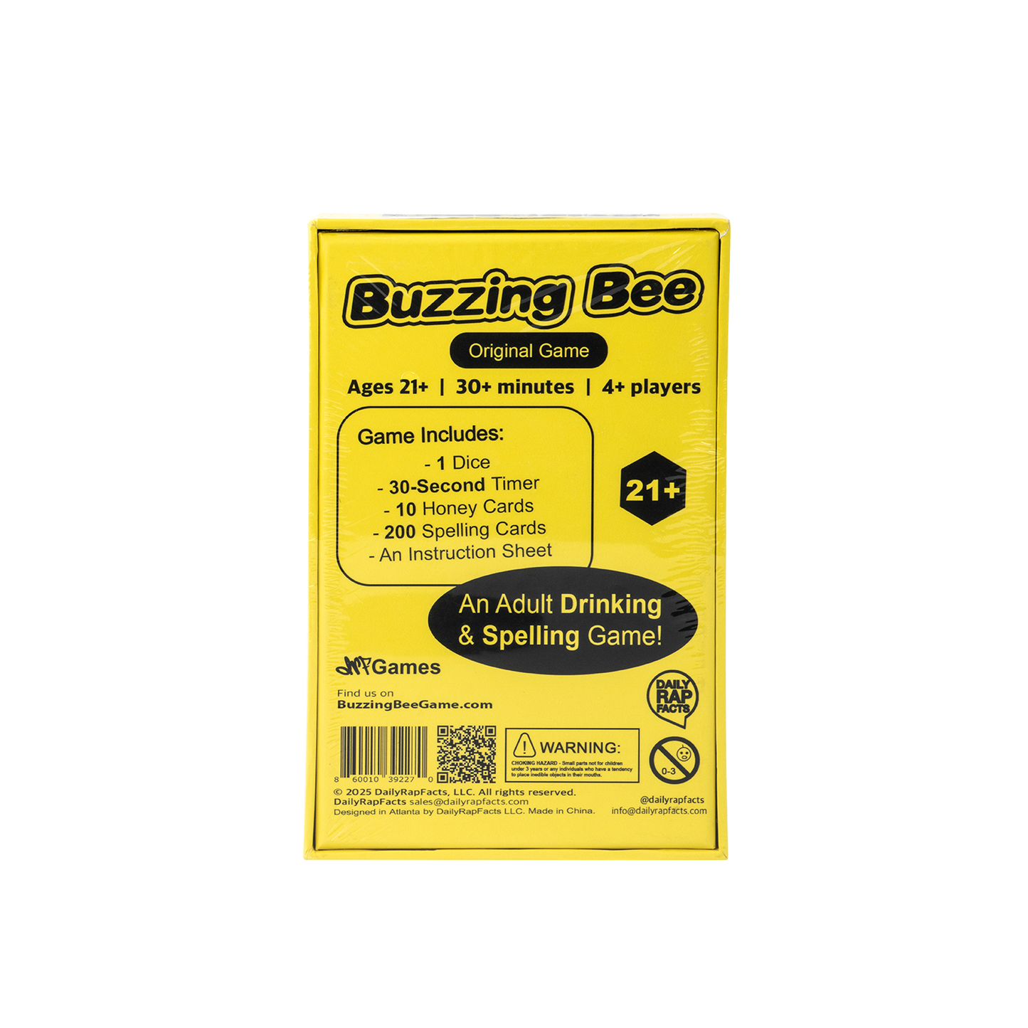 Buzzing Bee: Adult Drinking and Spelling Party Game