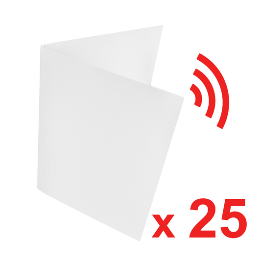 (25pcs) Blank Recordable Greeting Card