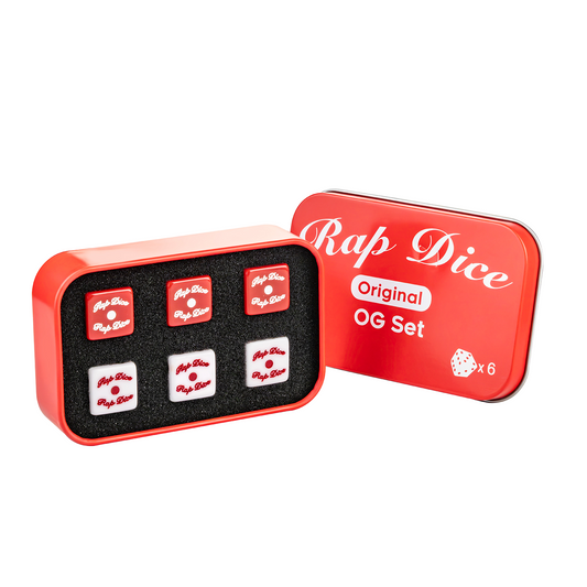 Rap Dice - OG Set (6pc-Set) 6 Sided Dice