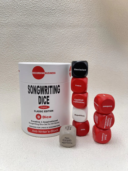 Songwriting Dice (9 Songwriting Dice for All Genres)