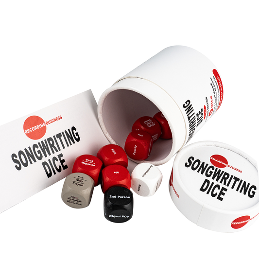 Songwriting Dice (9 Songwriting Dice for All Genres)