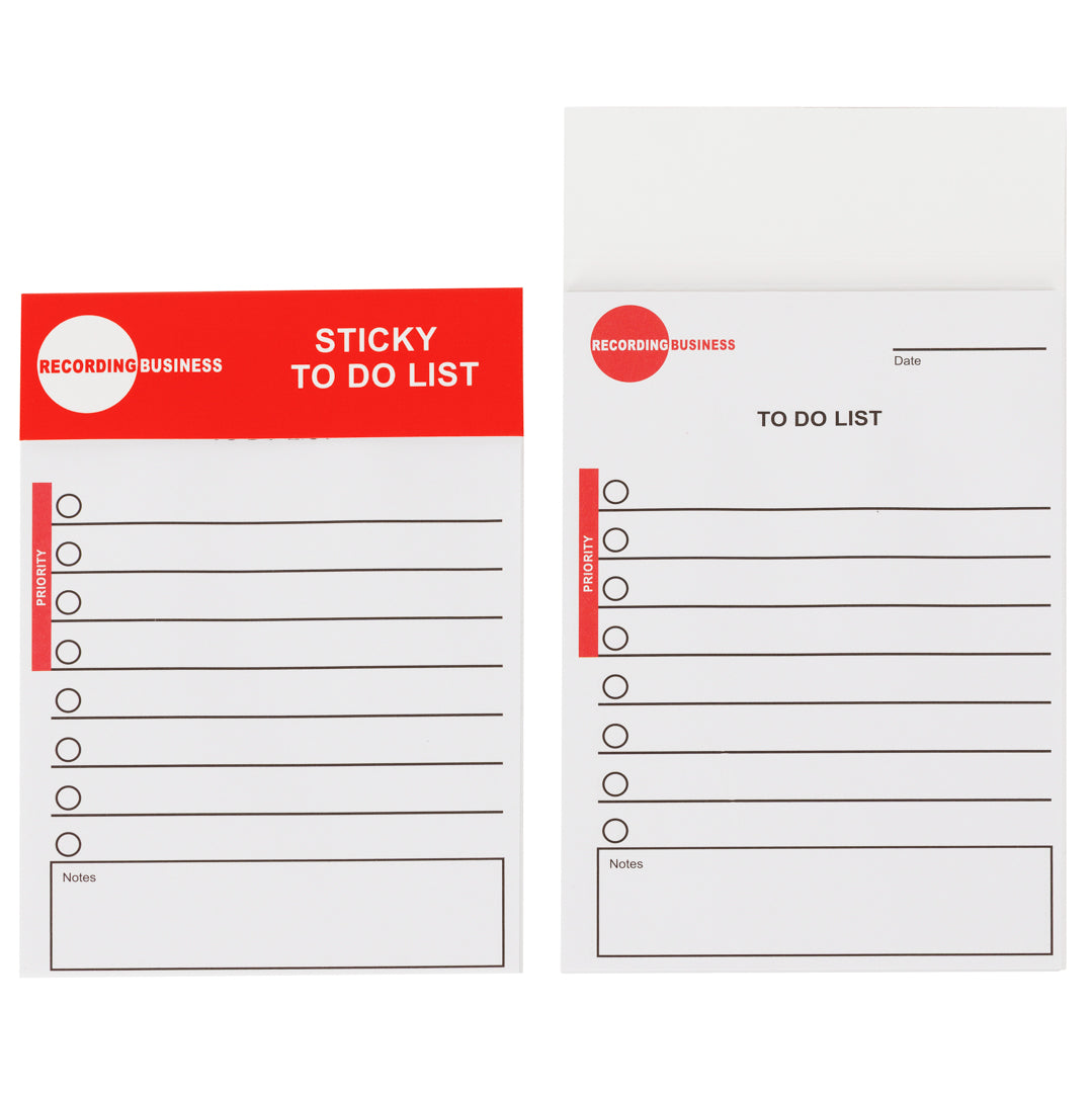 Sticky to Do List Notepad