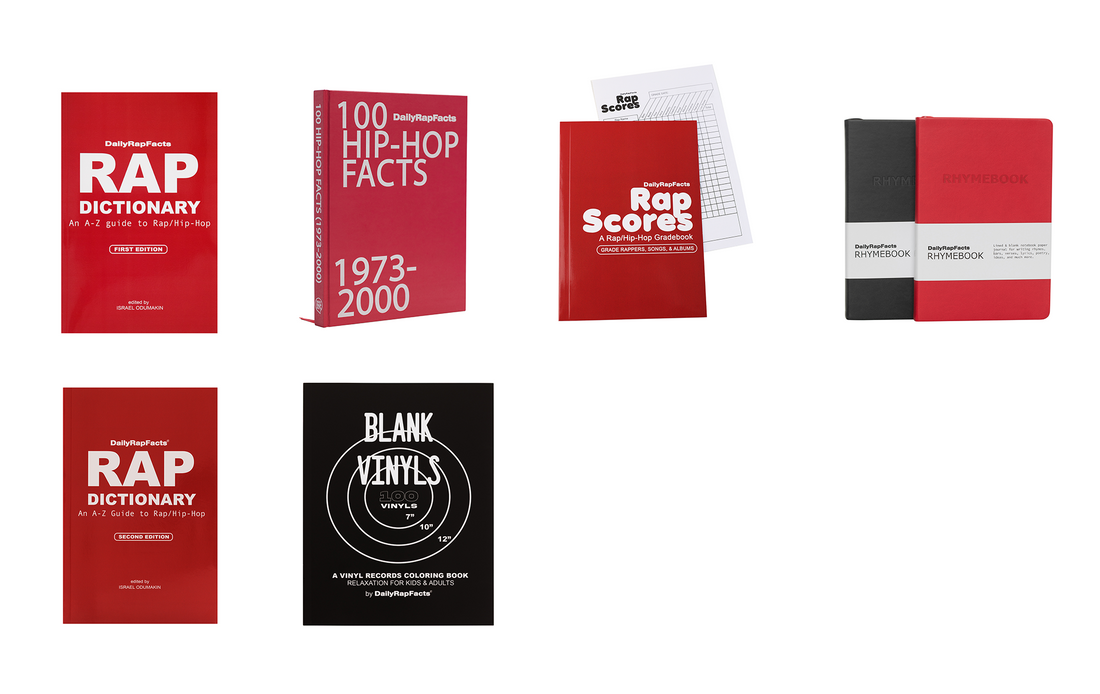Books published by DailyRapFacts/DRFBooks