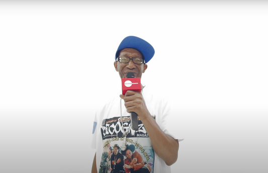Hip-Hop's First MC/Emcee/Rapper, Coke La Rock, performs a Rap from the 70s
