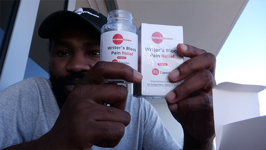 there's a cure for writer's block...