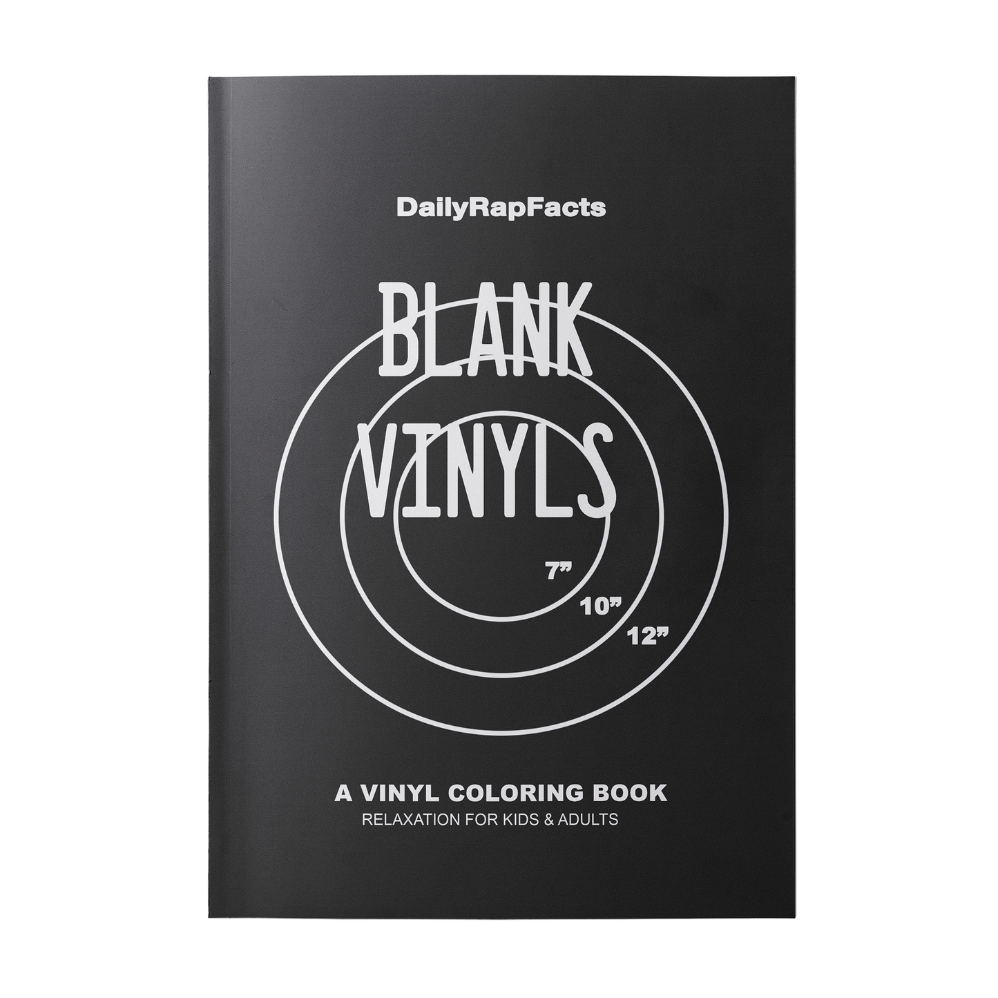 Blank Vinyls: A Vinyl Records Coloring Book