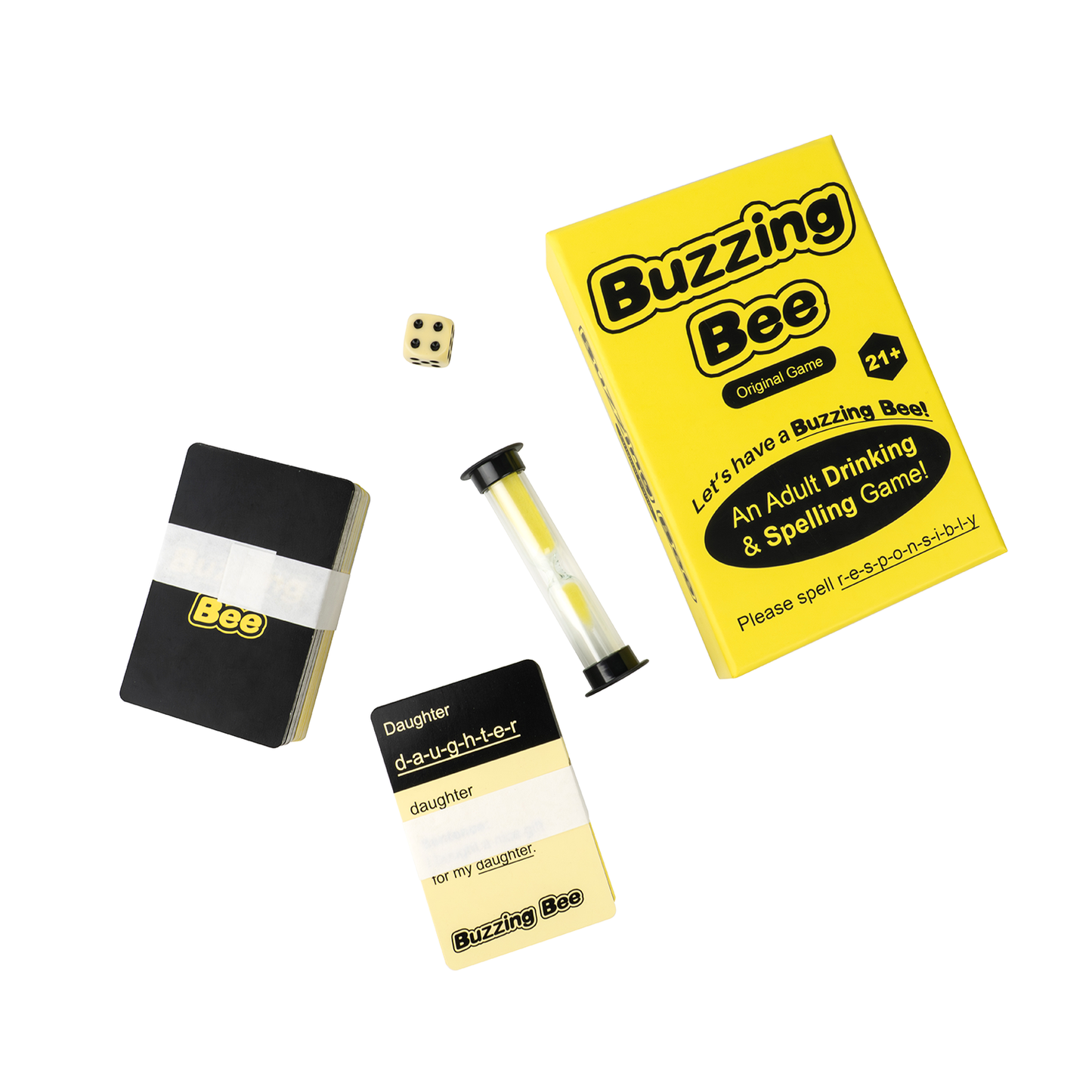 Buzzing Bee game components