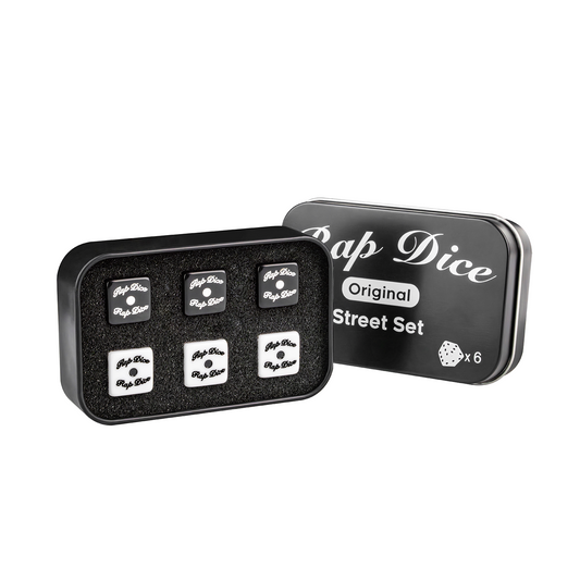 Rap Dice - Street Set (6pc-Set) 6 Sided Dice