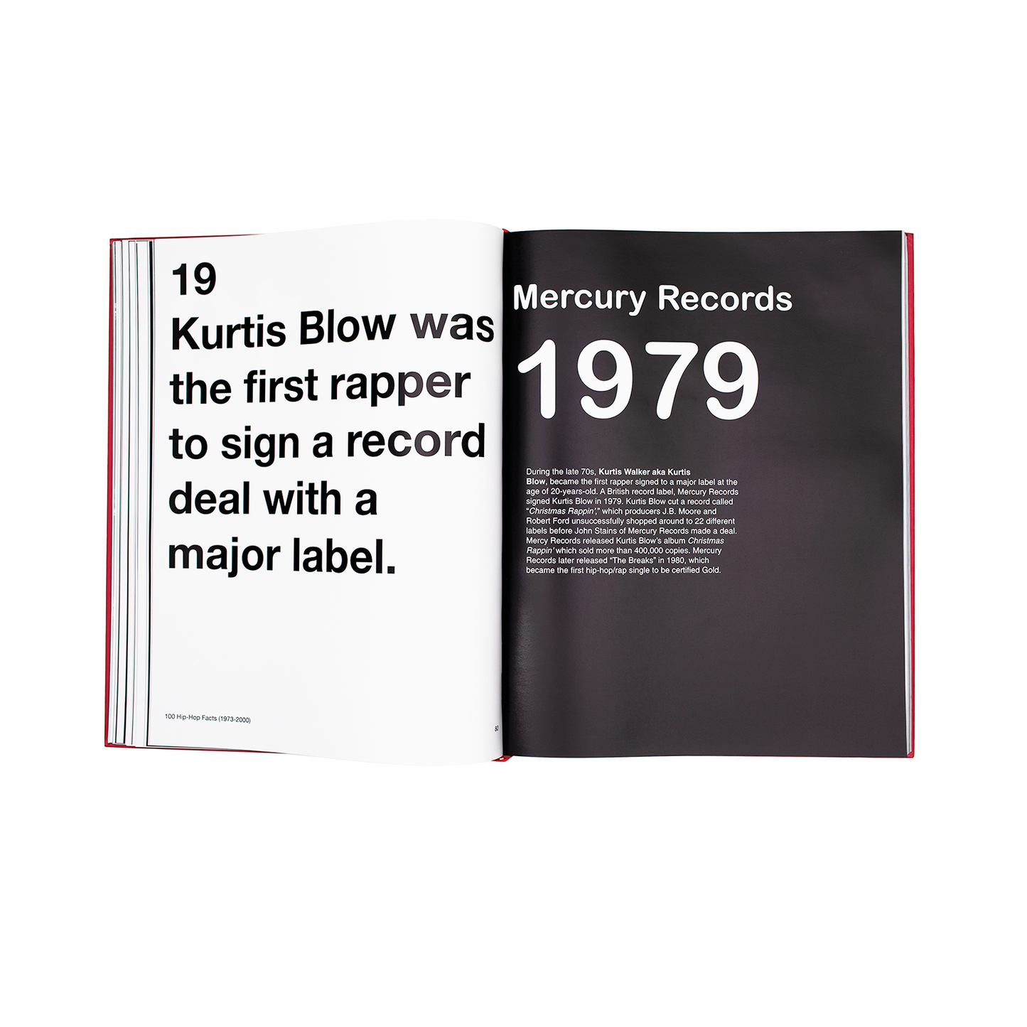 Kurtis Blow Fact in 100 Hip Hop Facts (1973-2000) book