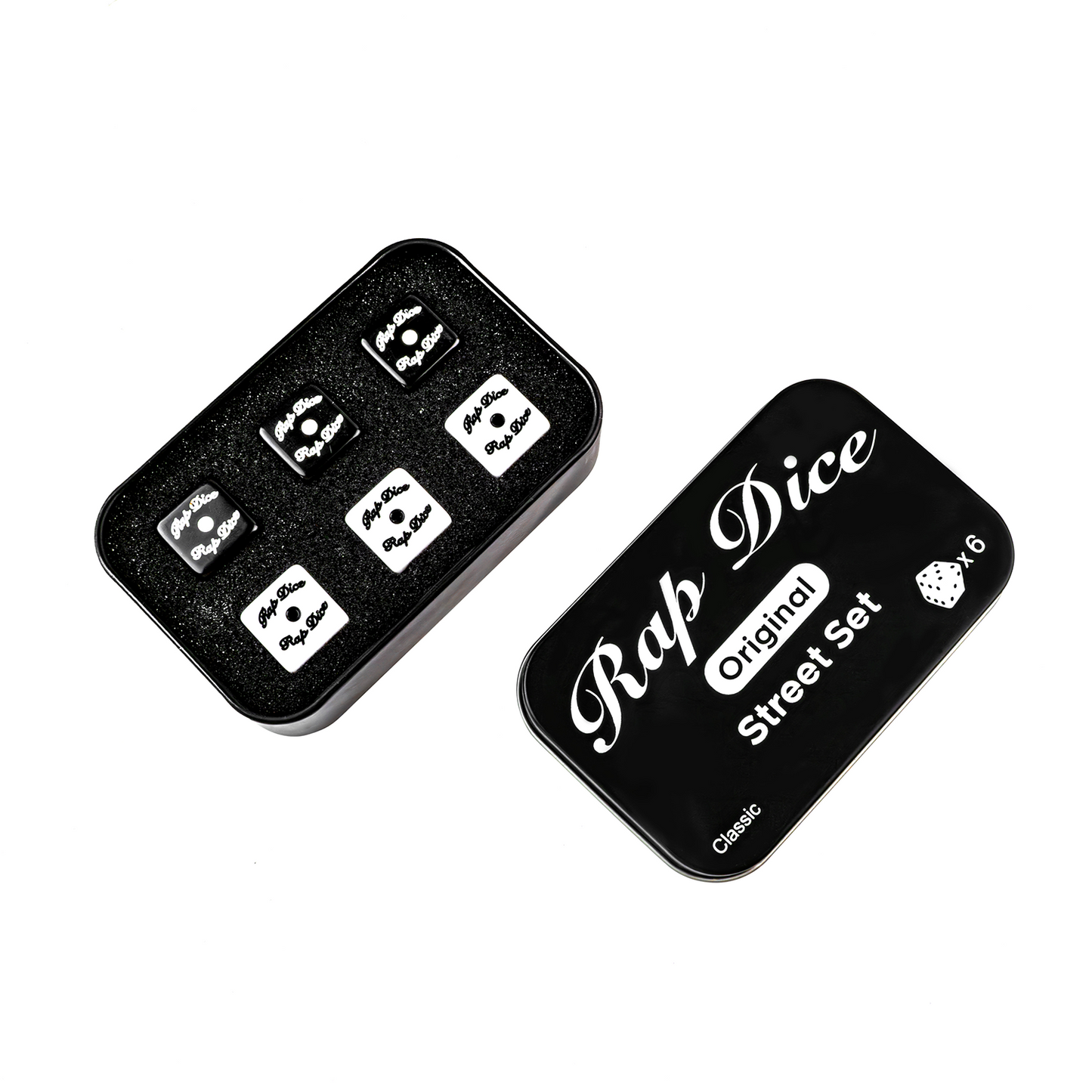 Rap Dice - Street Set (6pc-Set) 6 Sided Dice