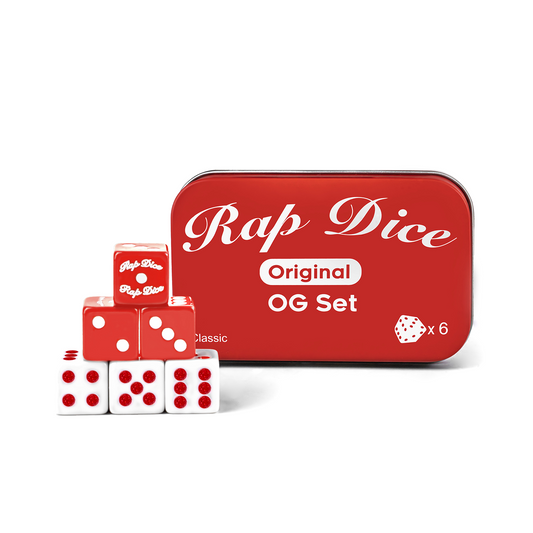 Rap Dice - OG Set (6pc-Set) 6 Sided Dice