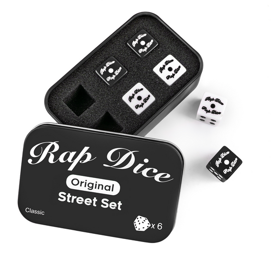 Rap Dice (6pc Set) - 6 Sided Dice