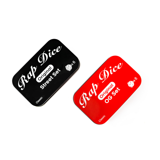 Rap Dice (6pc Set) - 6 Sided Dice