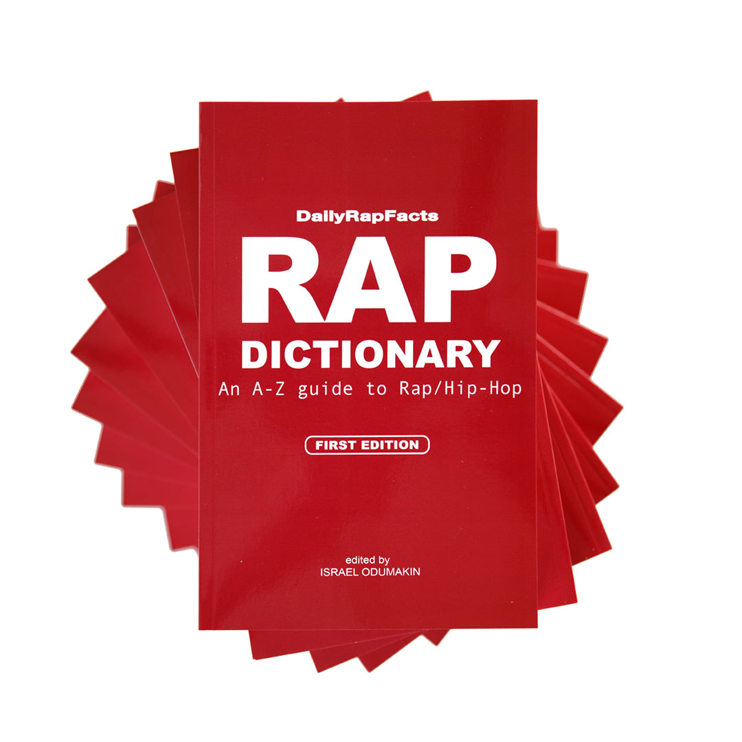 Rap Dictionary Books stacked