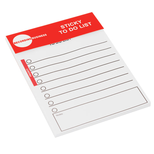 Sticky to Do List Notepad