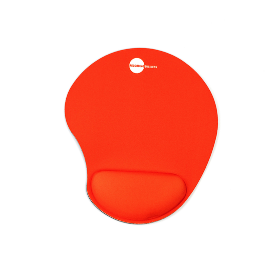 Ergonomic Memory Foam Mouse Pad with Wrist Rest (Red)