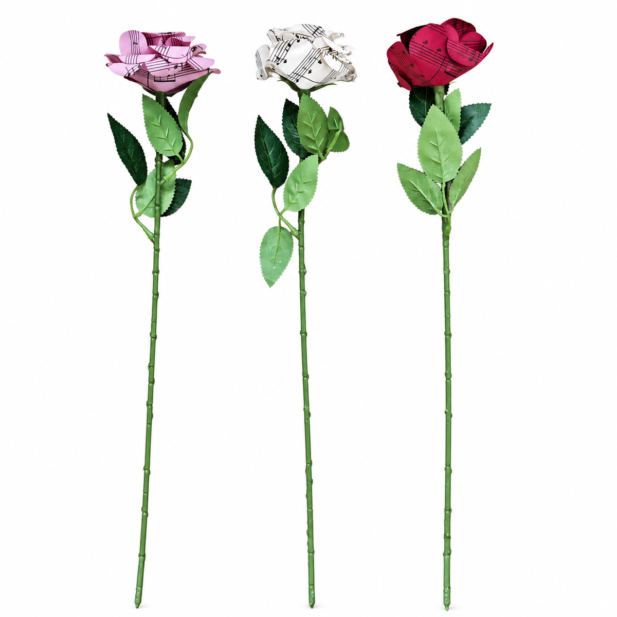 Shroses: Handmade Sheet Music Roses