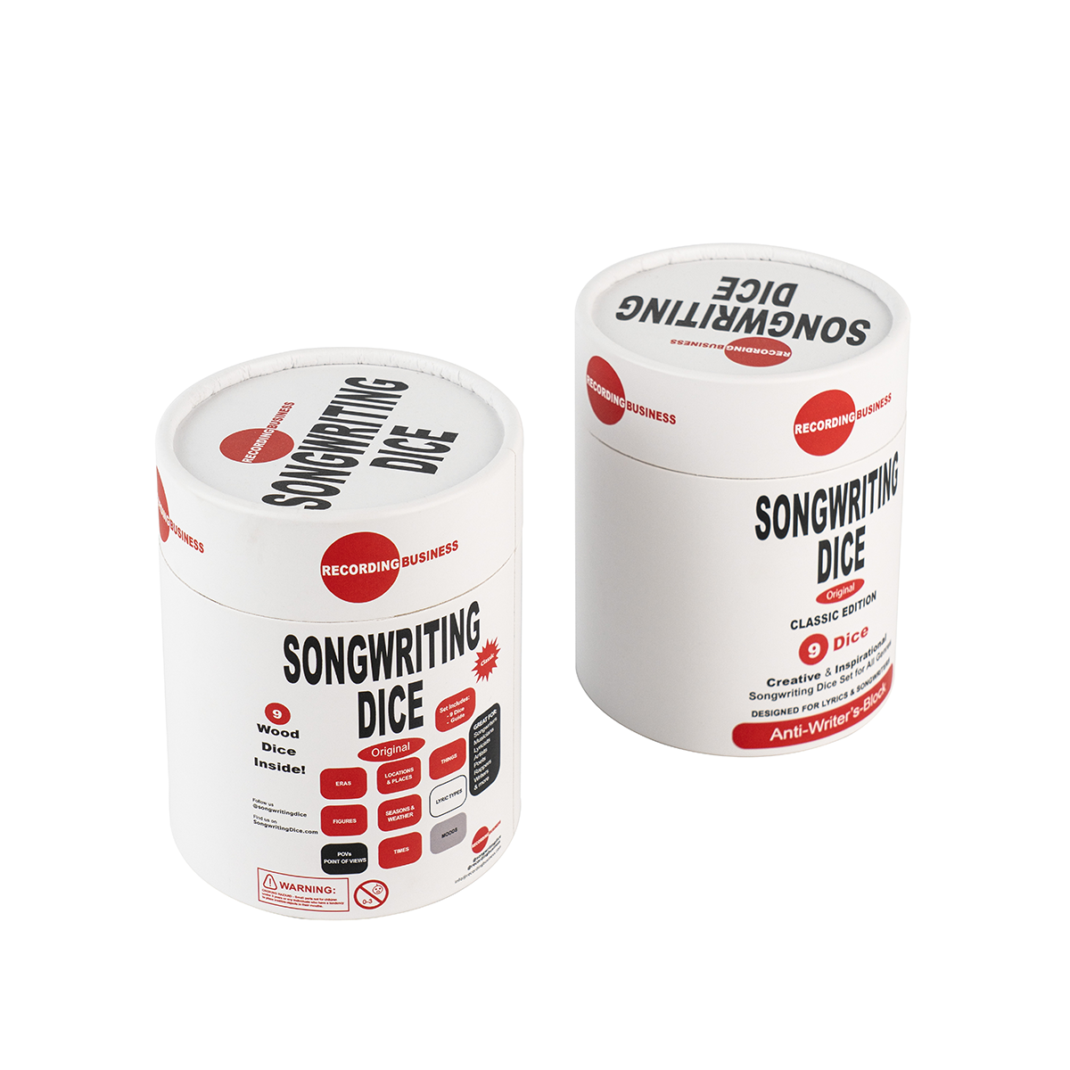 Songwriting Dice (9 Songwriting Dice for All Genres)