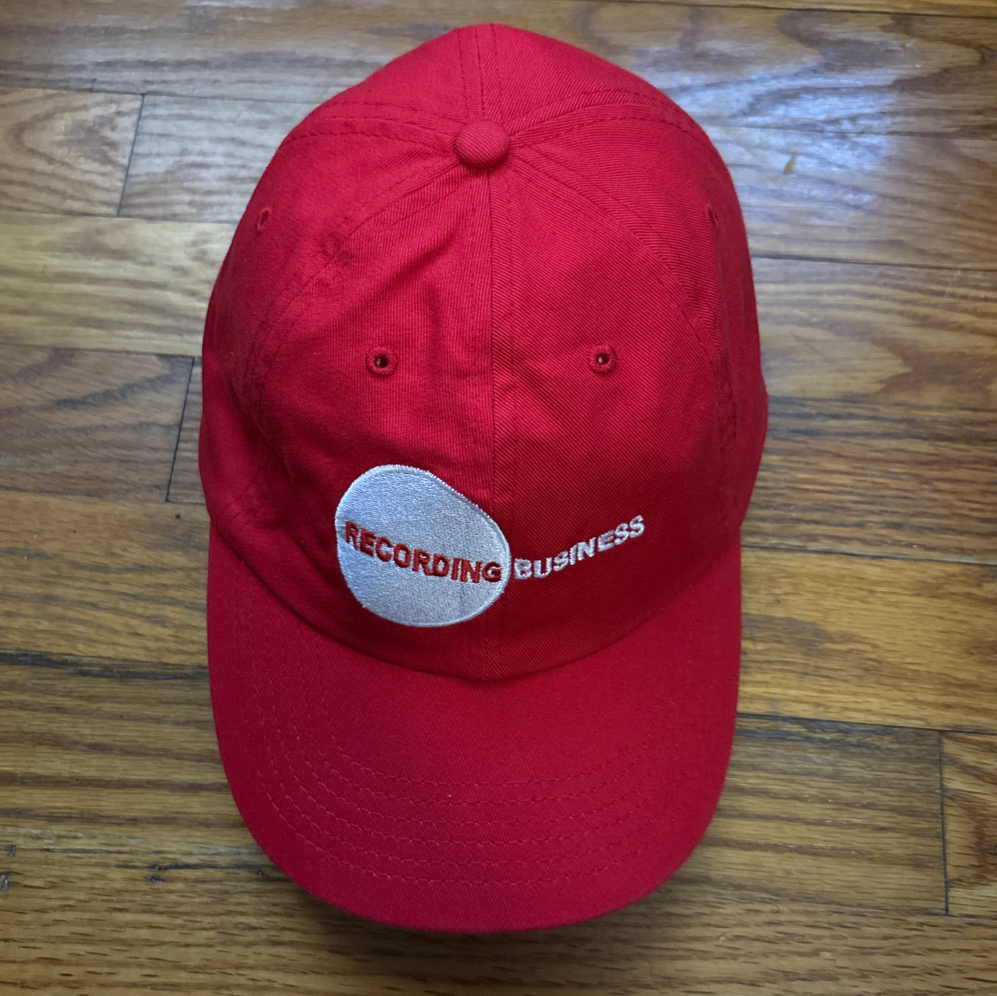 Recording Business Logo Hat (Red)