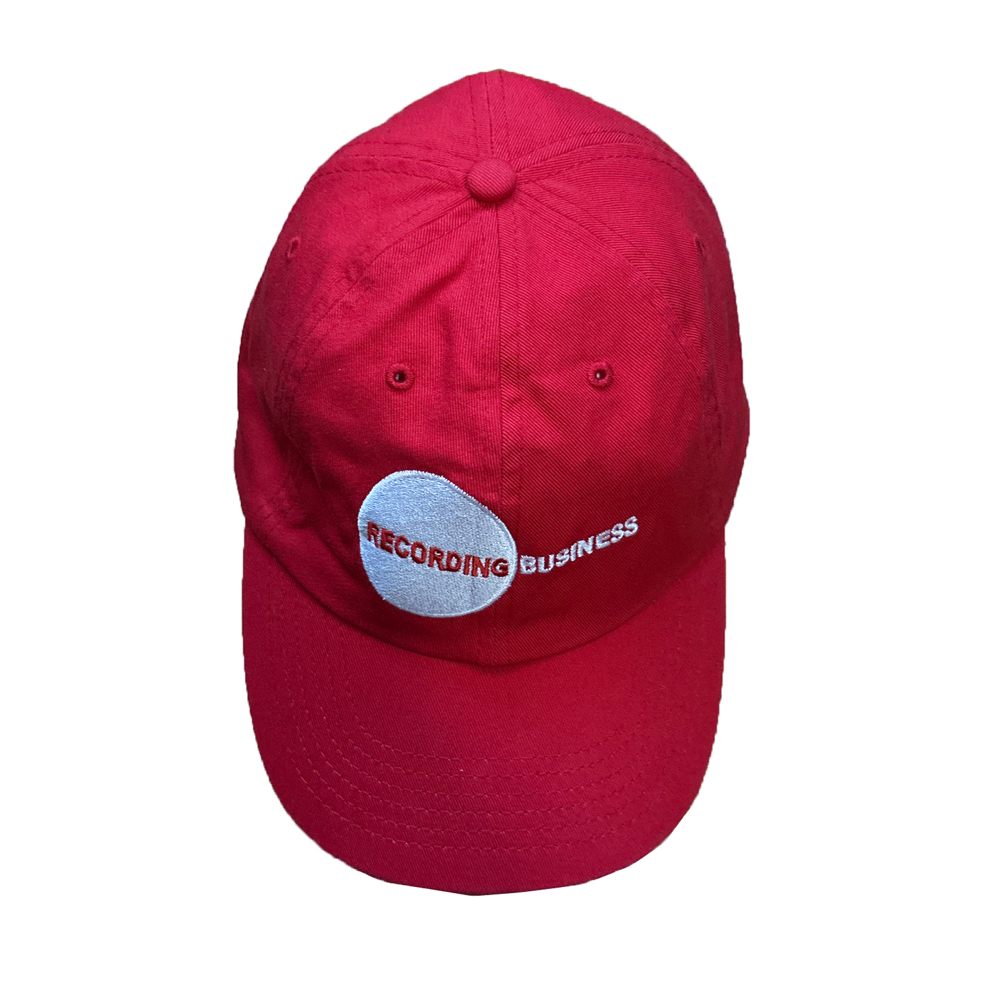 Recording Business Logo Hat (Red)