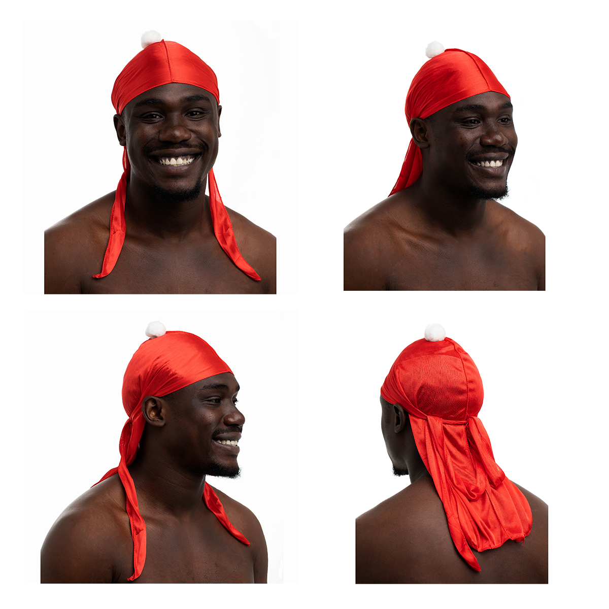 Red Santa Durag